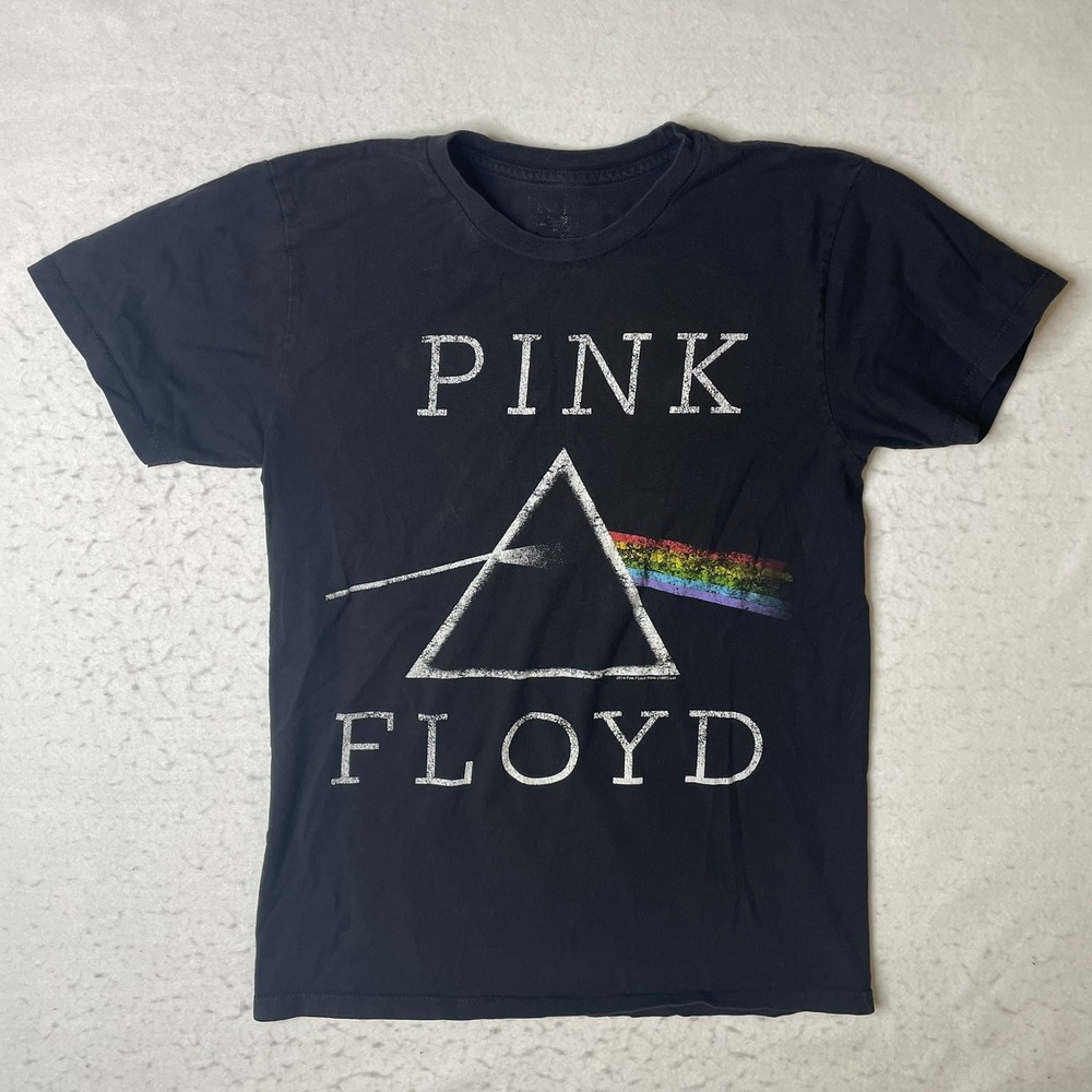 Pink Floyd Dark Side of the Moon Prism T Shirt‎ Black Adult Small 2014